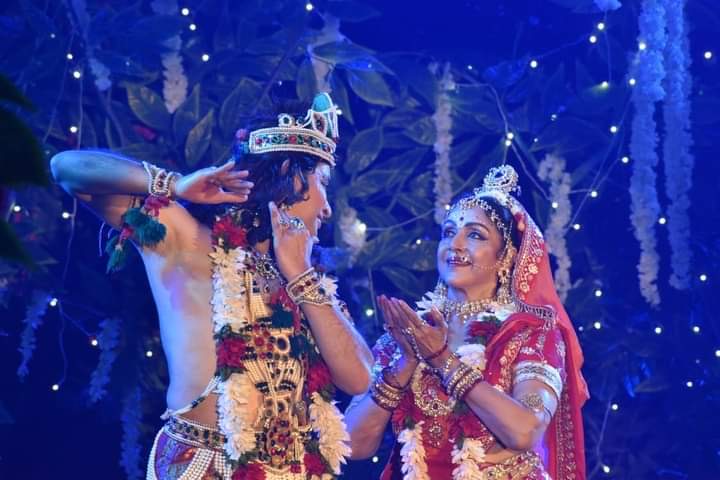 Radha and Krishna performance at Nalbari Raas Mahotsav